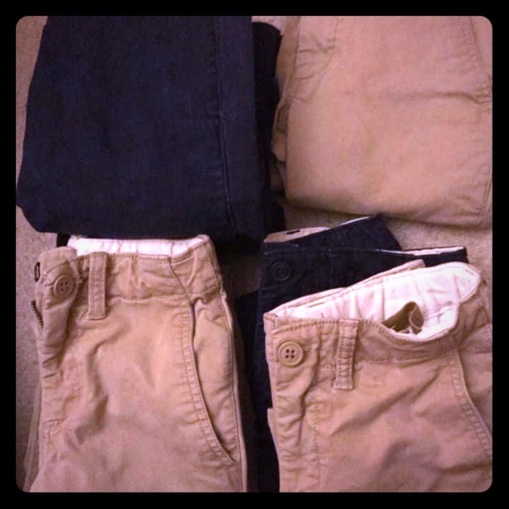 Blue and Brown Kakhi pants